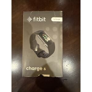 Fitbit Charge 6 Fitness Tracker - Black - GA05183NA